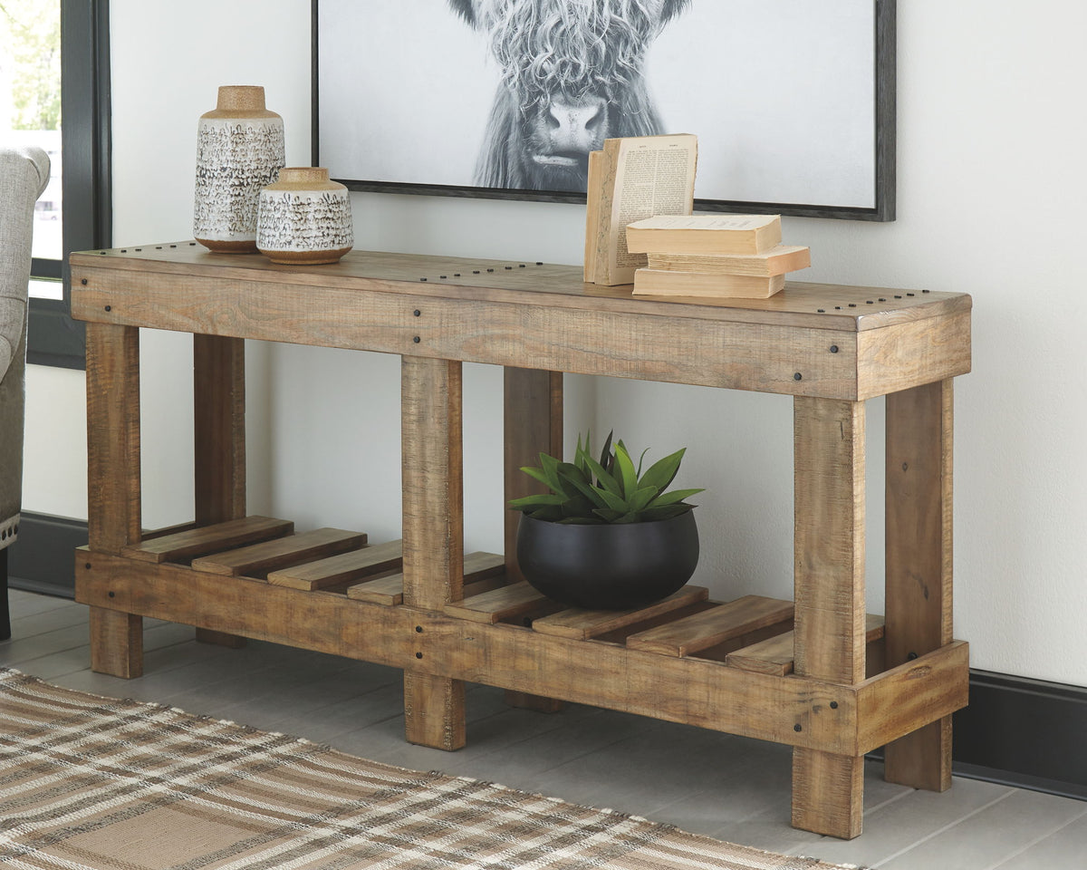 Susandeer - Console Sofa Table - Brown