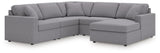 Modmax - Sectional - Granite
