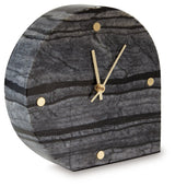 Janmour - Table Clock (Set of 2) - Black