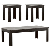 Furniture City Houma - Coaster - Rhodes 3-piece Faux Marble Top Coffee Table Set Grey - 700375