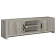 Furniture City Houma - Coaster - Burke 2-door Engineered Wood 71-inch TV Stand Grey Driftwood - 701025