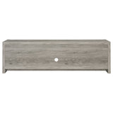 Burke 2-door Engineered Wood 71-inch TV Stand Grey Driftwood