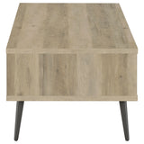 Welsh 1-drawer Engineered Wood Coffee Table Distressed Pine