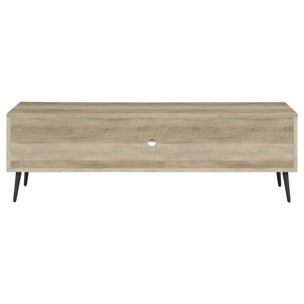 Allie 2-door Engineered Wood 71-inch TV Stand Distressed Pine