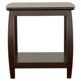 Dixon 2-piece Rectangular Wood Coffee Table Set Espresso