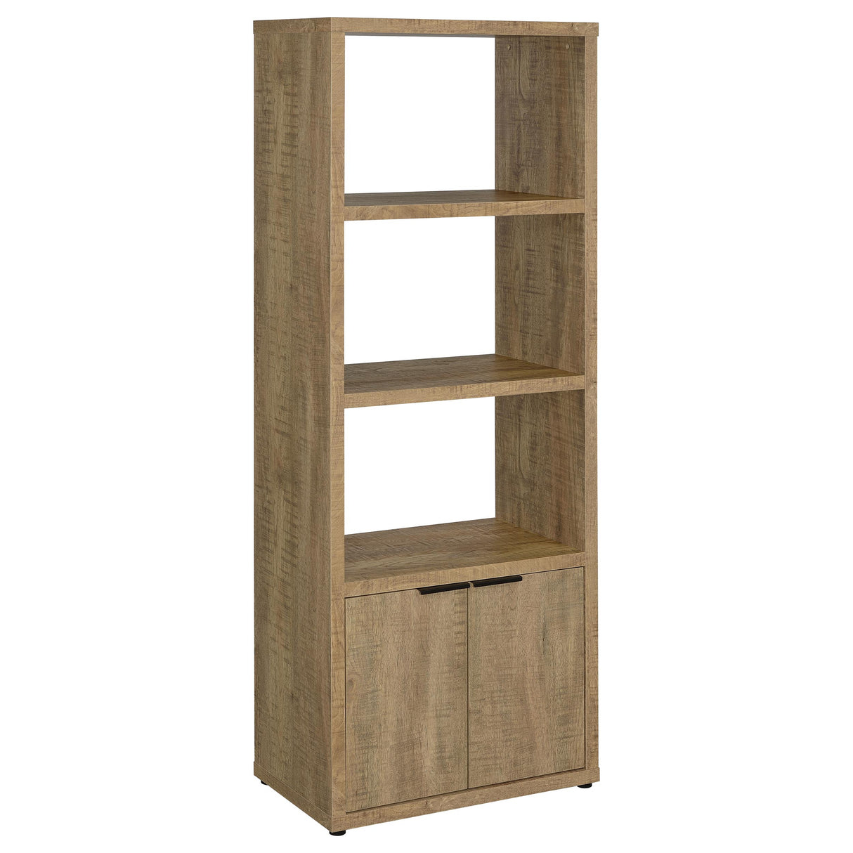 Furniture City Houma - Coaster - Tabby 3-shelf Engineered Wood Media Tower Mango - 701703