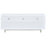 Casey 2-drawer Engineered Wood 60-inch TV Stand White
