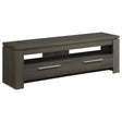 Furniture City Houma - Coaster - Elkton 2-drawer Engineered Wood 59-inch TV Stand Weathered Grey - 701979