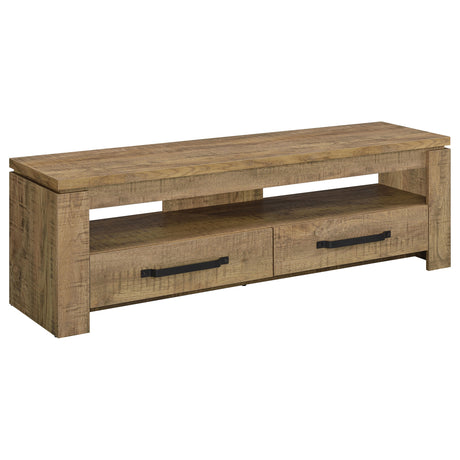 Furniture City Houma - Coaster - Elkton 2-drawer Engineered Wood 59-inch TV Stand Mango - 701980