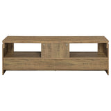 Elkton 2-drawer Engineered Wood 59-inch TV Stand Mango