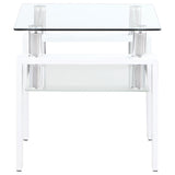 Dyer 3-piece Rectangular Coffee and End Table Set White