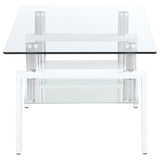 Dyer 3-piece Rectangular Coffee and End Table Set White