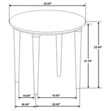 Aldis 3-piece Coffee and End Table Set White