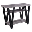 Furniture City Houma - Coaster - Stevens 2-shelf Engineered Wood Entryway Console Table Grey - 705399
