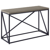 Furniture City Houma - Coaster - Birdie Rectangular Entryway Console Table Sonoma Grey - 705619