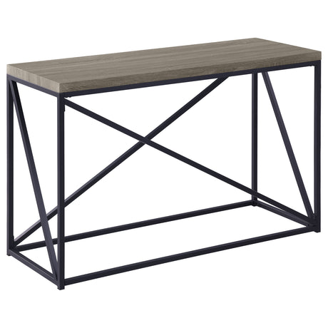 Furniture City Houma - Coaster - Birdie Rectangular Entryway Console Table Sonoma Grey - 705619