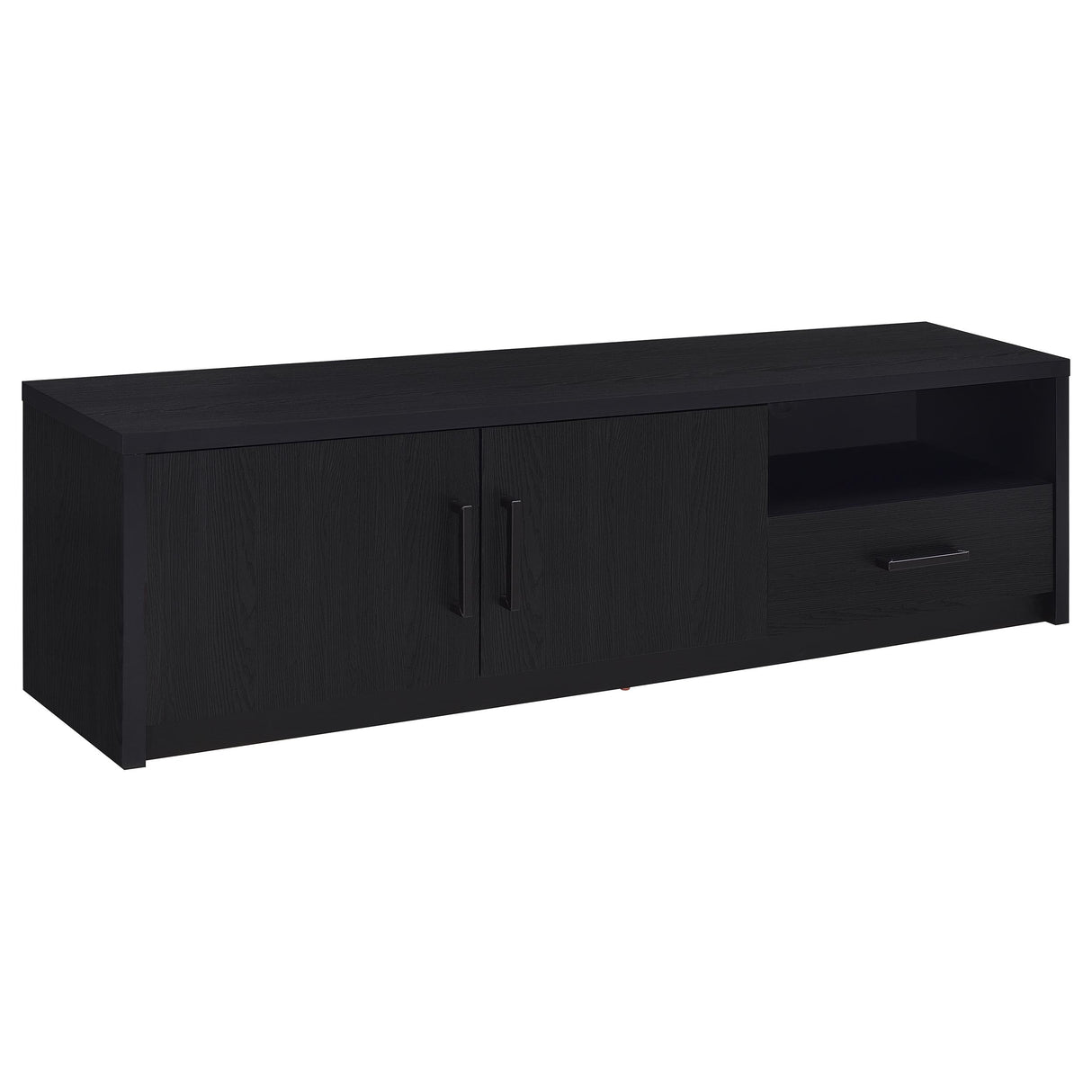 Furniture City Houma - Coaster - Murray 70-inch 2-door TV Stand Media Console Black - 706213