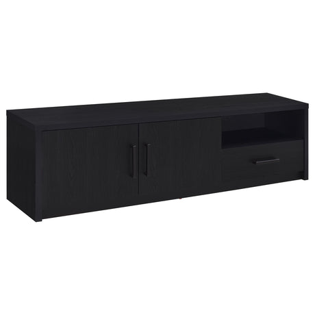 Furniture City Houma - Coaster - Murray 70-inch 2-door TV Stand Media Console Black - 706213