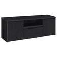 Furniture City Houma - Coaster - Winfield 60-inch 2-door TV Stand Media Console Black - 706222