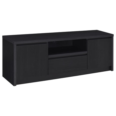 Furniture City Houma - Coaster - Winfield 60-inch 2-door TV Stand Media Console Black - 706222