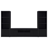 Winfield 78-inch 2-door TV Stand Media Console Black