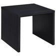 Furniture City Houma - Coaster - Knapp Engineered Wood Square Side End Table Black - 706227