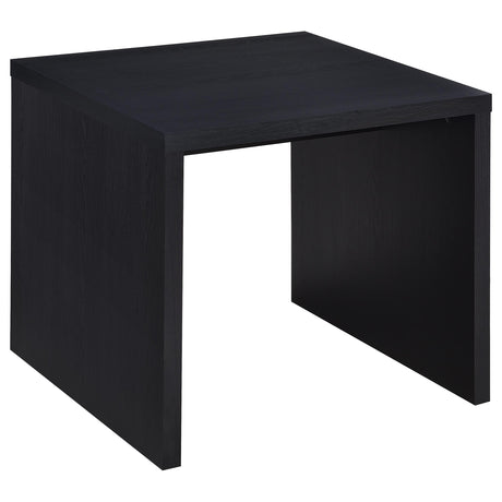 Furniture City Houma - Coaster - Knapp Engineered Wood Square Side End Table Black - 706227