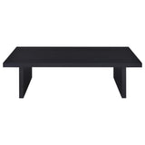 Max 3-piece Rectangular Coffee and End Table Set Black