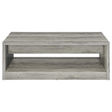 Felix 3-piece Coffee and End Table Set Grey Driftwood