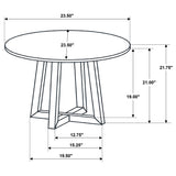 Skylark 3-piece SmartTop Coffee and End Table Set Black