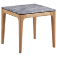 Furniture City Houma - Coaster - Polaris Square SmartTop Side End Table Grey and Light Oak - 707857