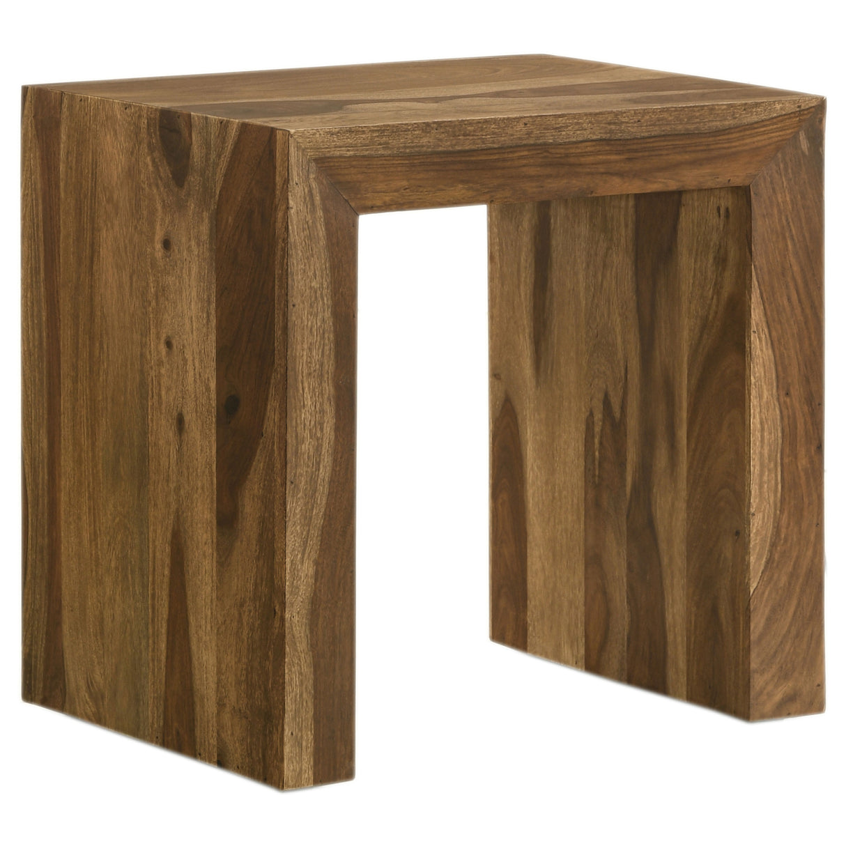 Furniture City Houma - Coaster - Odilia Rectangular Solid Wood End Table Auburn - 708417