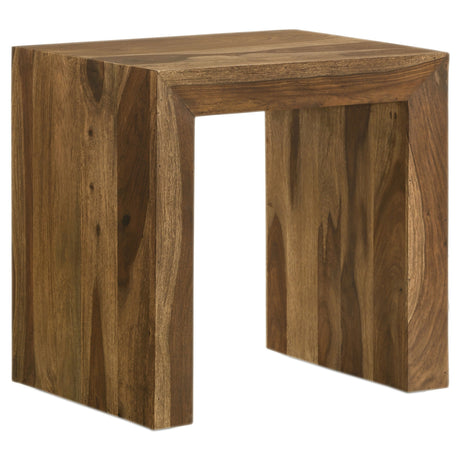 Furniture City Houma - Coaster - Odilia Rectangular Solid Wood End Table Auburn - 708417