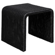 Furniture City Houma - Coaster - Cahya Woven Rattan Square End Table Black - 708517