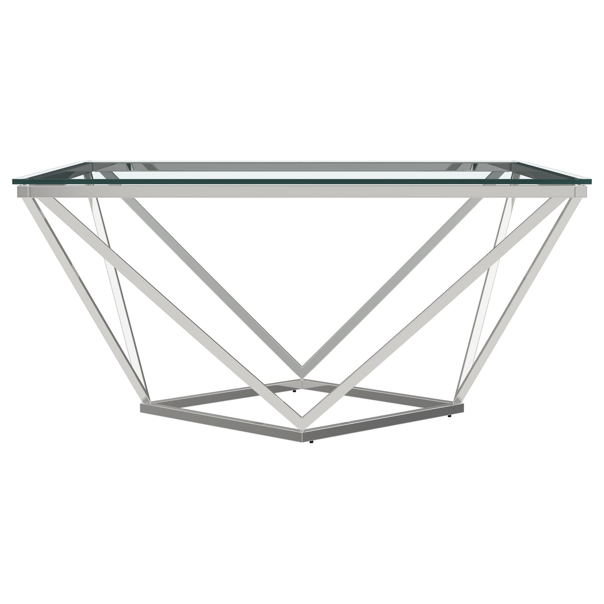 Brittania 3-piece Square Coffee and End Table Set Nickel
