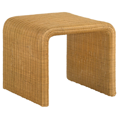 Furniture City Houma - Coaster - Cahya Square Woven Rattan End Table Natural - 709817