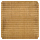 Cahya Square Woven Rattan End Table Natural