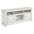 Furniture City Houma - Coaster - Payne 60-inch TV Stand Media Console Distressed White - 710052
