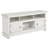 Furniture City Houma - Coaster - Payne 60-inch TV Stand Media Console Distressed White - 710052