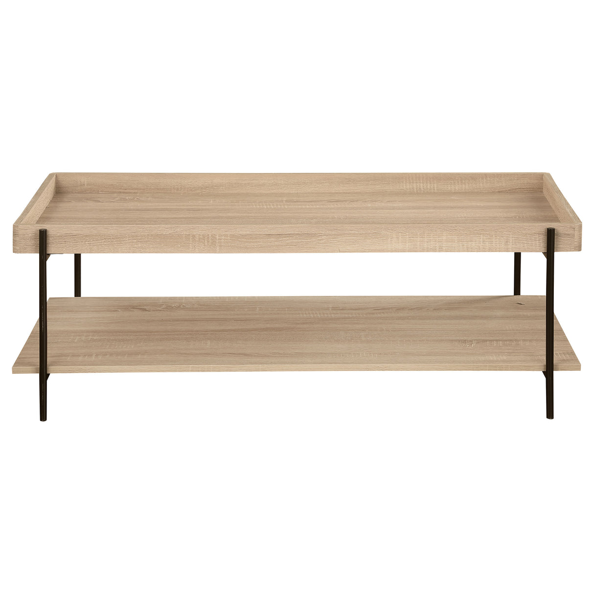 Fallon 3-piece Rectangular Coffee and End Table Set Natural