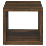 Frisco 3-piece Coffee and End Table Set Dark Pine