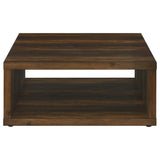Frisco 3-piece Coffee and End Table Set Dark Pine