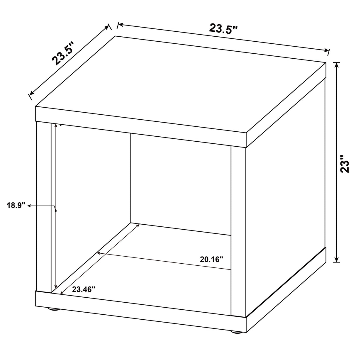Frisco 3-piece Coffee and End Table Set Dark Pine