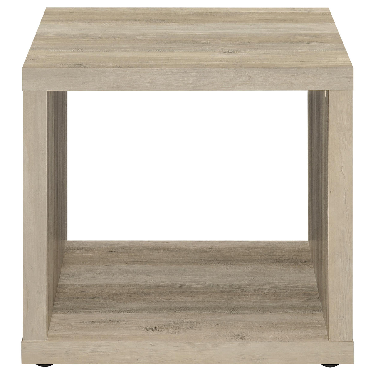Frisco 2-piece Coffee and End Table Set Distressed Pine