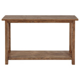 Payne Wood Entryway Sofa Console Table Distressed Brown