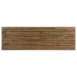 Payne Wood Entryway Sofa Console Table Distressed Brown