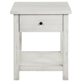 Payne 3-piece Coffee and 1-drawer End Table Set White