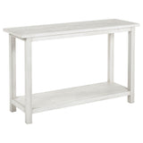 Furniture City Houma - Coaster - Payne Wood Entryway Sofa Console Table White - 710559