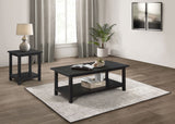 Furniture City Houma - Coaster - Payne 2-piece Coffee and End Table Set Distressed Java - 710568-S2A