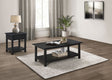 Furniture City Houma - Coaster - Payne 2-piece Coffee and 1-drawer End Table Set Java - 710568-S2